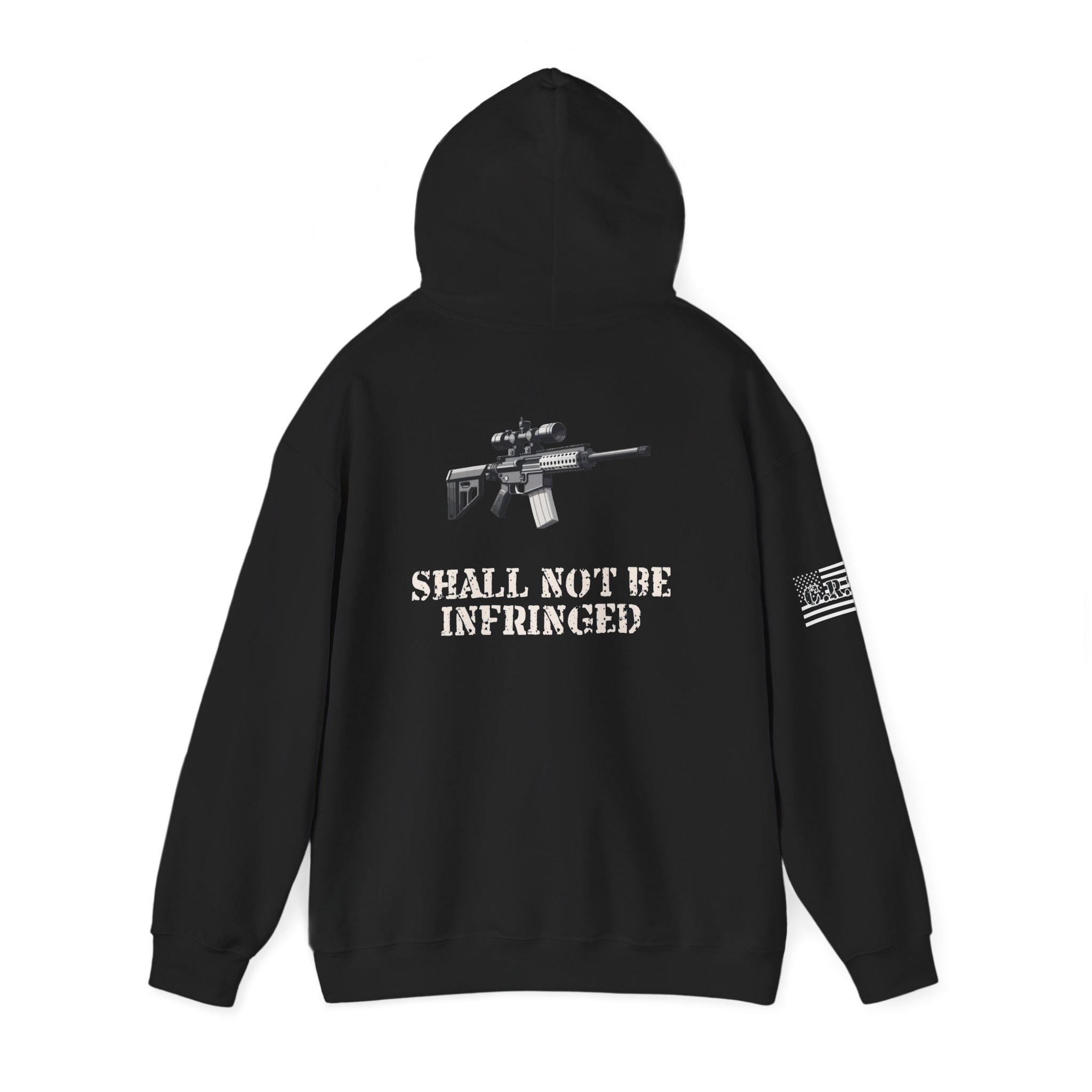 #3002 2nd Amendment AR style- Unisex Heavy Blend Hoodie