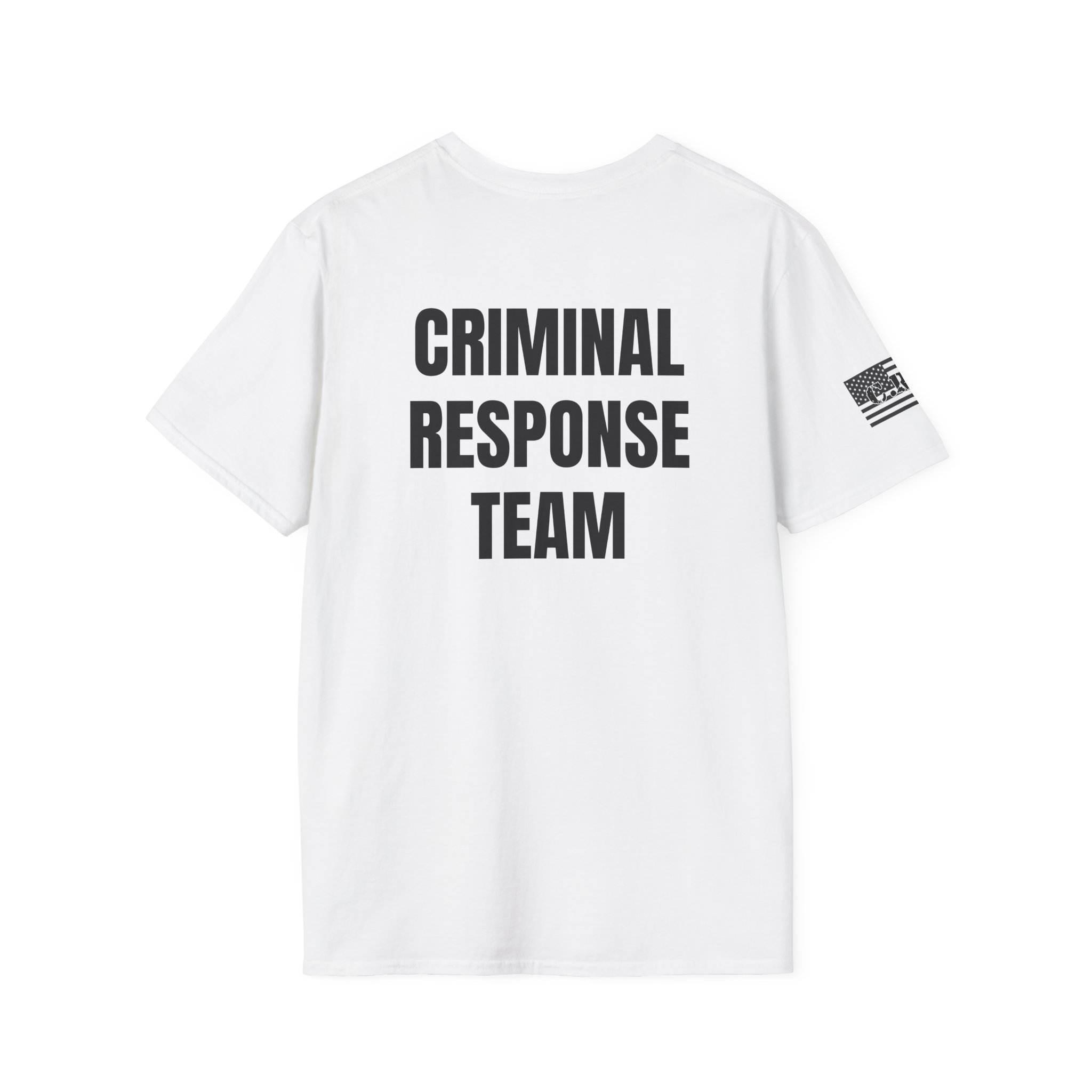 #1009 Criminal Response Team -Unixes Soft style T-Shirt
